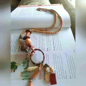 Wooden  bead necklace